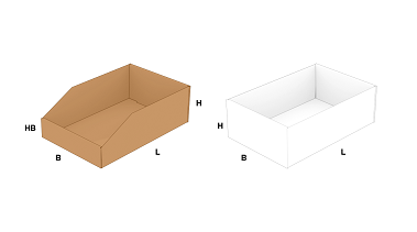 Magazijnbak fefco 422 en 435