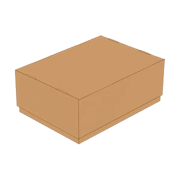 Fefco 330 bodem-dekseldoos product- en geschenkverpakking