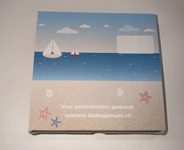 Fefco 421 postdoos met bedrukking