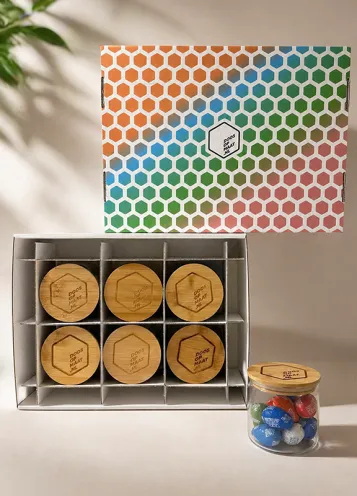 magazijndoos fefco-422 met vakverdeling fefco 934